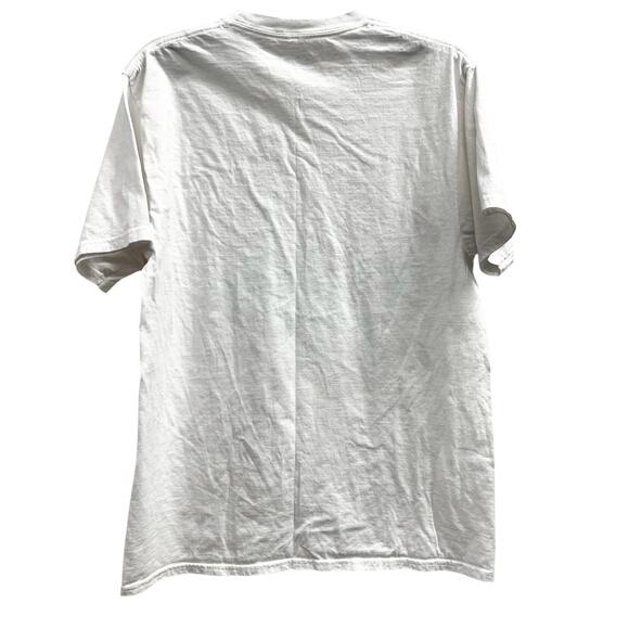 Disney Mickey Minnie Donald Daisy Goofy Pluto Christmas tee seamless sides sz L - Picture 2 of 4